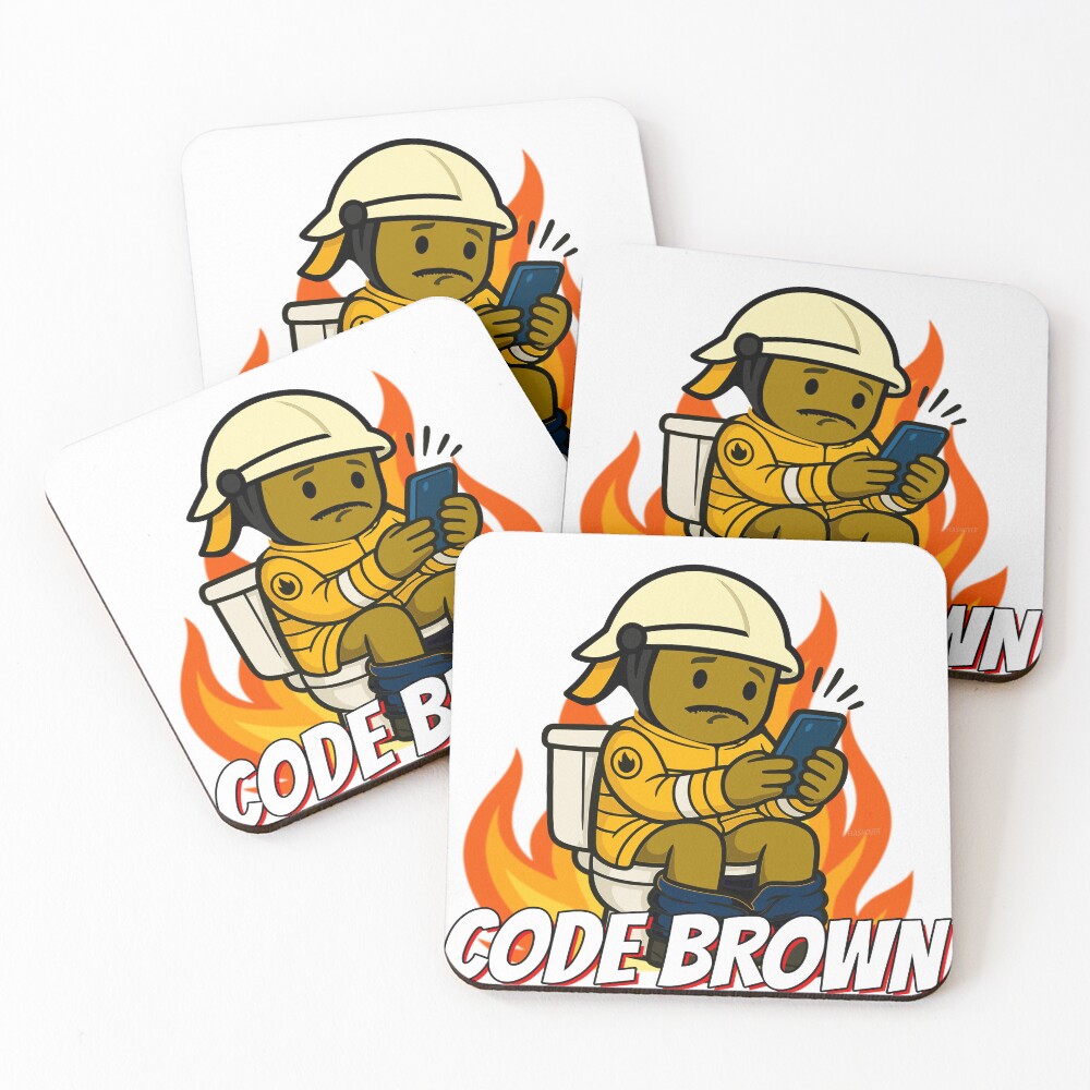 Item preview, Coasters (Set of 4) designed and sold by Flashover.