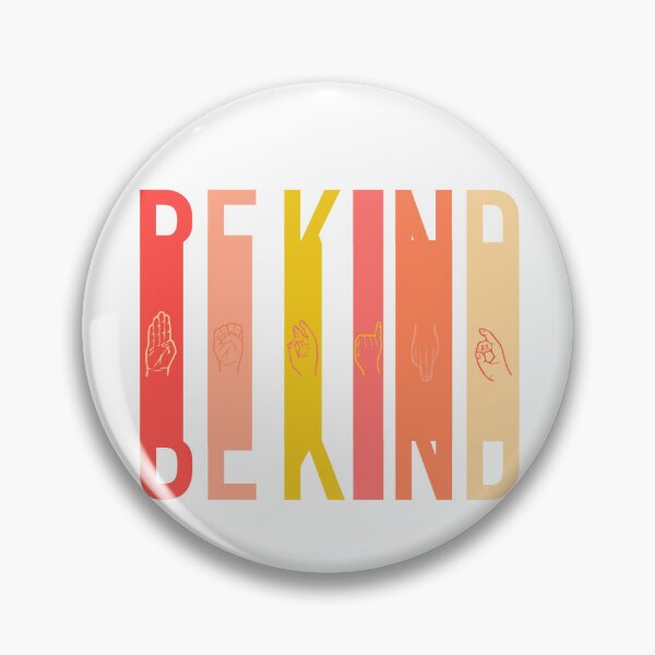 Item preview, Be kind ASL designed and sold by Lydia.Create.