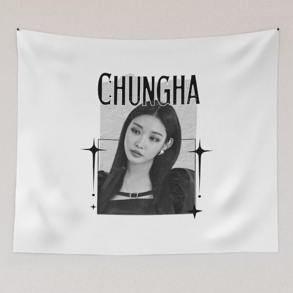 Item preview, Chung Ha Kpop Solo Artist Scrapbook Collage Cozy Y2K Vintage Design designed and sold by HELL0WBELLO.