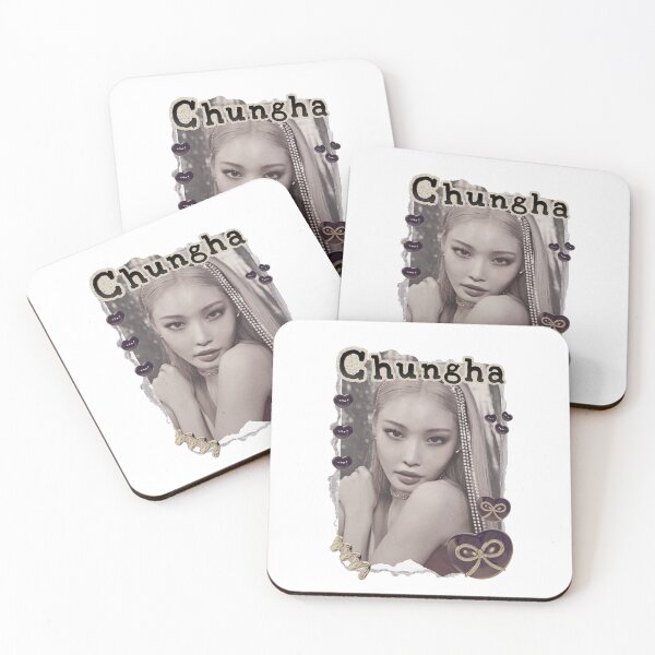 Item preview, Chung Ha Kpop Solo Artist Scrapbook Collage Cozy Y2K Vintage Design designed and sold by HELL0WBELLO.