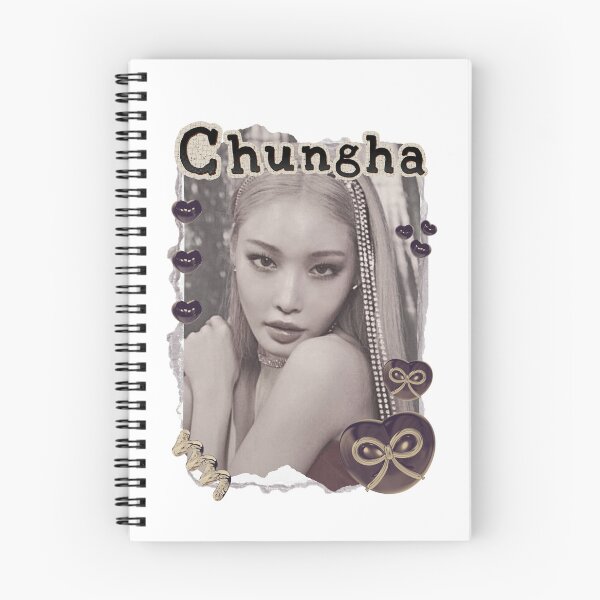Item preview, Chung Ha Kpop Solo Artist Scrapbook Collage Cozy Y2K Vintage Design designed and sold by HELL0WBELLO.