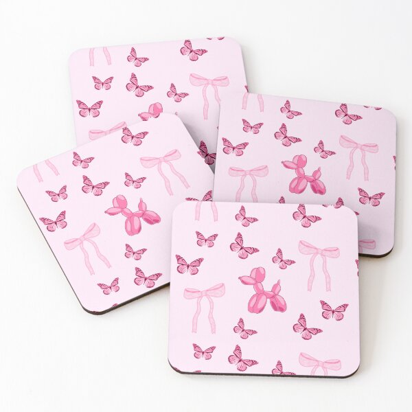 Item preview, Pink Butterflies Sticker Set designed and sold by brookiecookie37.