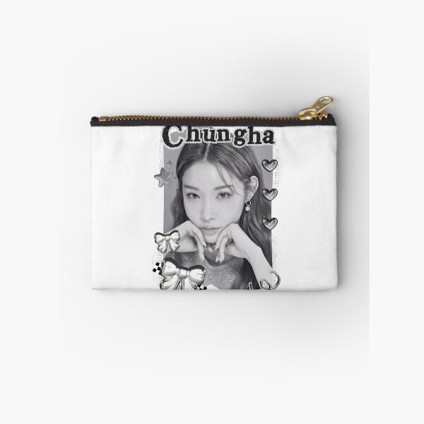 Item preview, Chung Ha Kpop Solo Artist Black and White Collage Digital Art Portrait designed and sold by AJUNICE STUDIO.