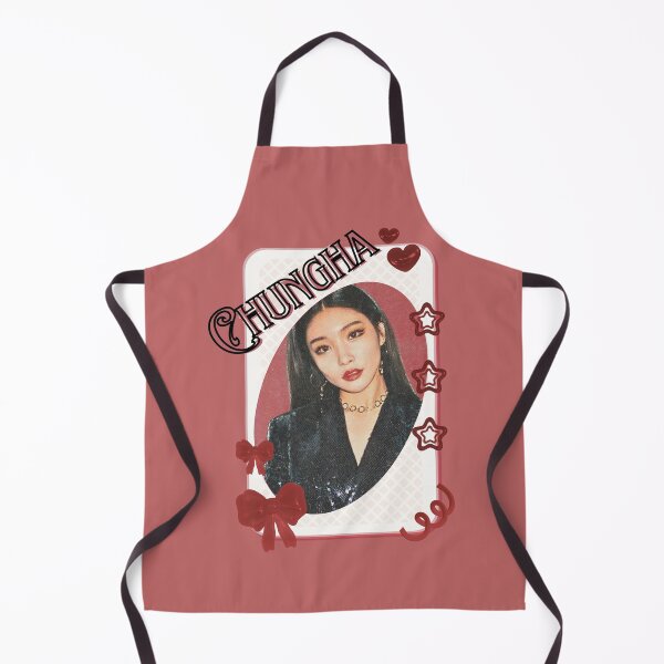 Item preview, Chung Ha Kpop Solo Artist Card Red Aesthetic Collage Design designed and sold by AJUNICE STUDIO.