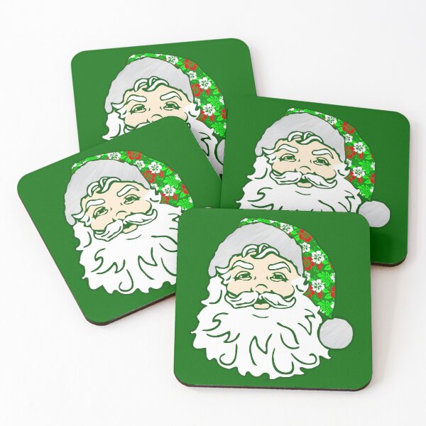 Item preview, luau christmas hawaiian santa claus  designed and sold by Gossip Rag.