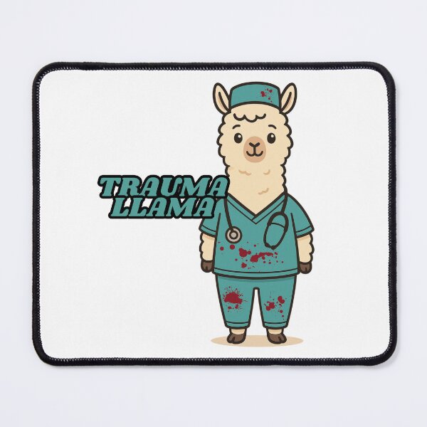 Item preview, Trauma Llama designed and sold by introVETed.
