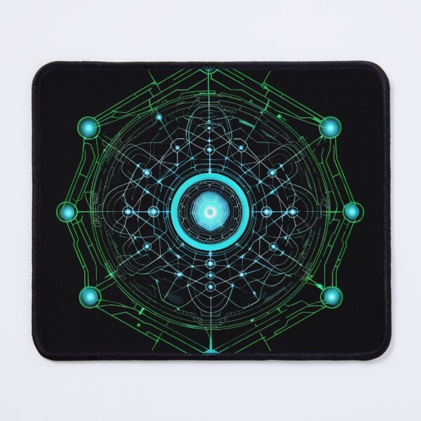 Item preview, Carbone Atom Mandala designed and sold by Uglyandcute.