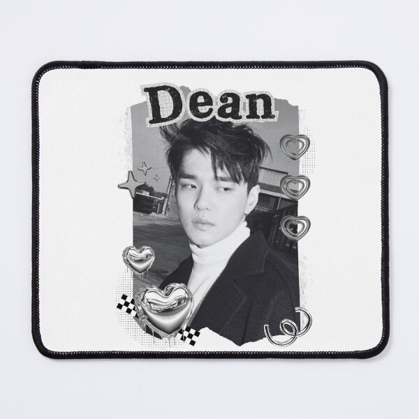 Item preview, Dean Kwon Hyuk Kpop Solo Artist Black and White Collage Digital Art Portrait designed and sold by AJUNICE STUDIO.