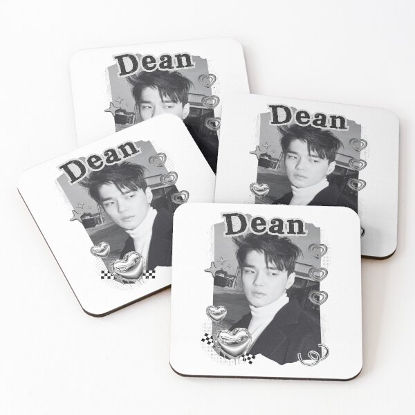 Item preview, Dean Kwon Hyuk Kpop Solo Artist Black and White Collage Digital Art Portrait designed and sold by AJUNICE STUDIO.