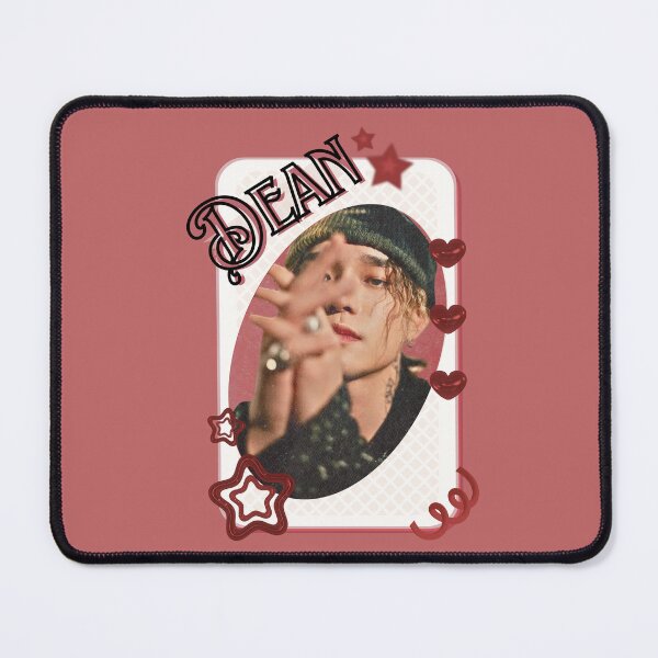 Item preview, Dean Kwon Hyuk Korean Solo Artist Card Red Aesthetic Collage Design designed and sold by AJUNICE STUDIO.