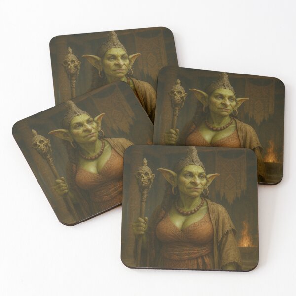 Item preview, Goblin Matron of the Blood Chant  designed and sold by Woven-myth.