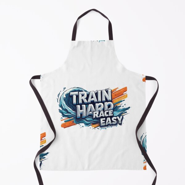 Item preview, Train Hard, Race Easy – Triathlon Motivation Sticker designed and sold by Triathlongram.