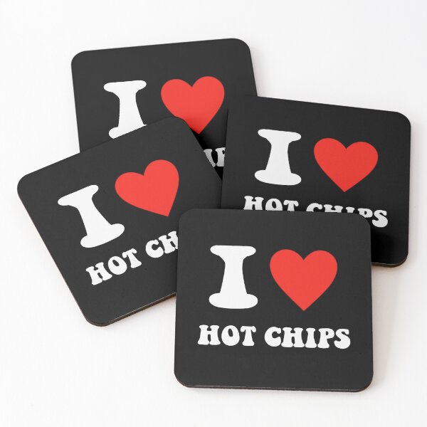 Item preview, I love Hot Chips designed and sold by brookiecookie37.