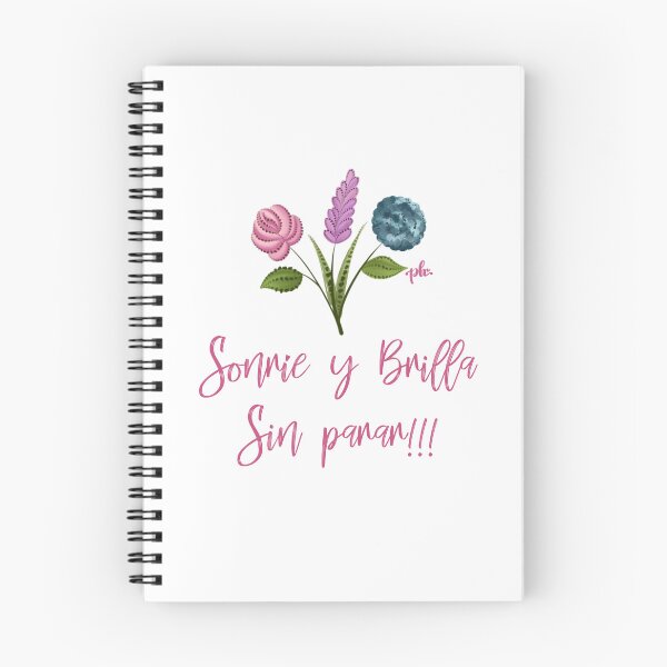 Item preview, Smile and Shine Nonstop – Motivational Floral Illustration designed and sold by PitiHerreraStudio.