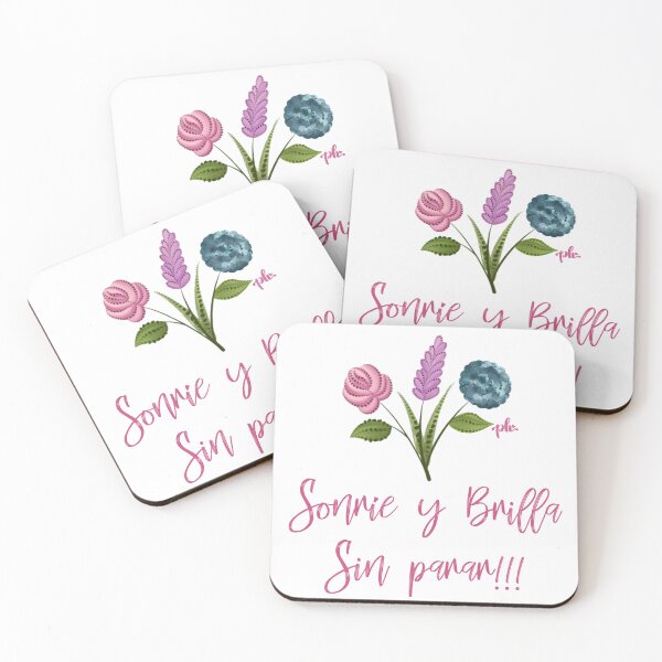 Item preview, Smile and Shine Nonstop – Motivational Floral Illustration designed and sold by PitiHerreraStudio.