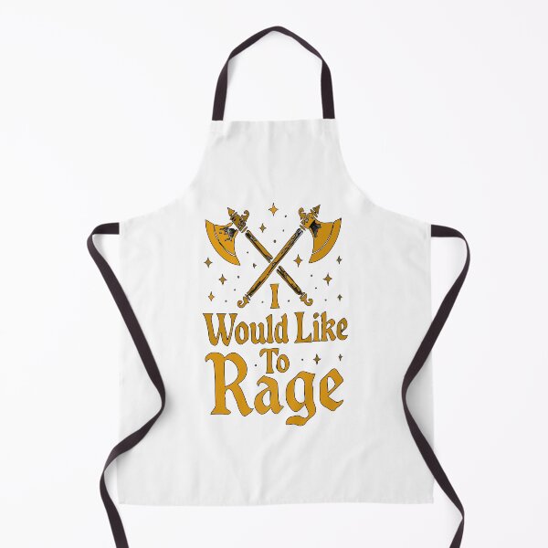 Item preview, I Would Like To Rage barbarian horror designed and sold by DashBliss.