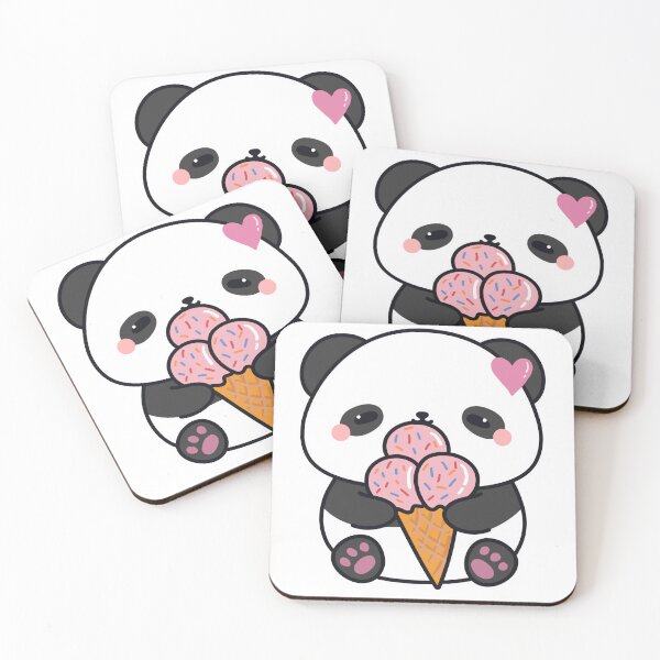 Item preview, Ice cream panda designed and sold by KedrauxDesigns.