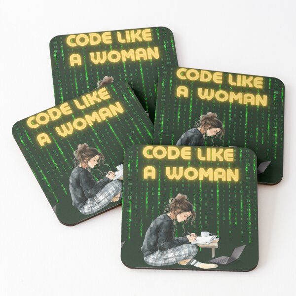 Item preview, Code like a woman-strength in coding designed and sold by Szpaku desart .