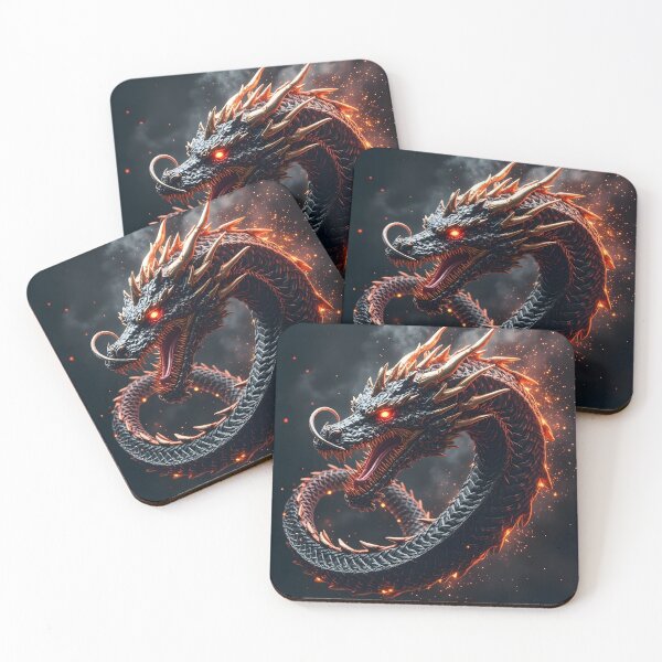 Item preview, carbone Carbon Fiber Dragon Fantasy Cyberpunk T-Shirt designed and sold by Uglyandcute.
