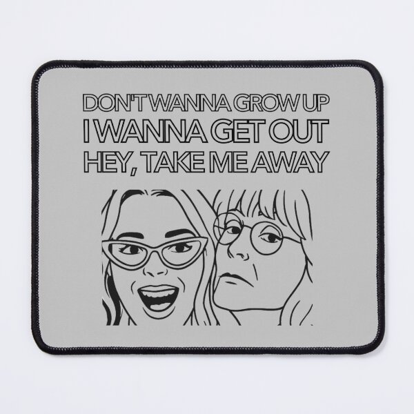 Item preview, Freakier Friday drawing with lyrics from the song "Take Me Away" designed and sold by PopCultureAndStuff.
