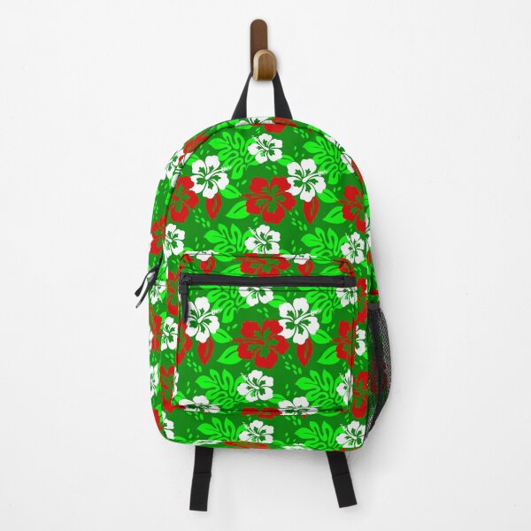 Item preview, luau christmas hawaiian hibiscus tropical floral designed and sold by Gossip Rag.