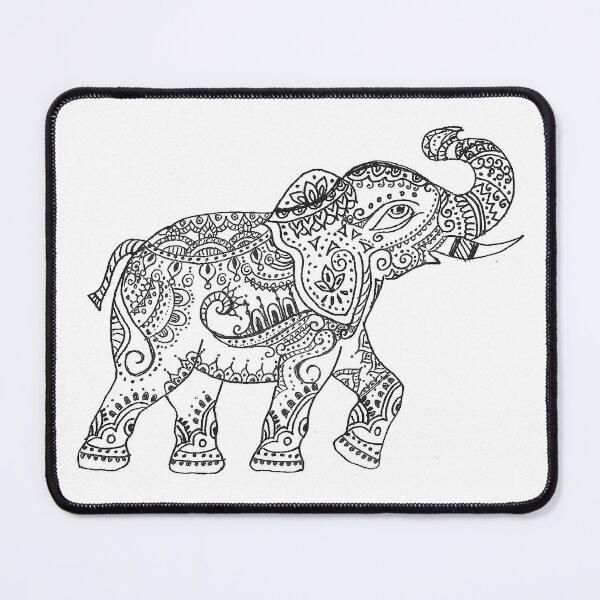 Item preview, Decorated Elephant designed and sold by takhispirit.