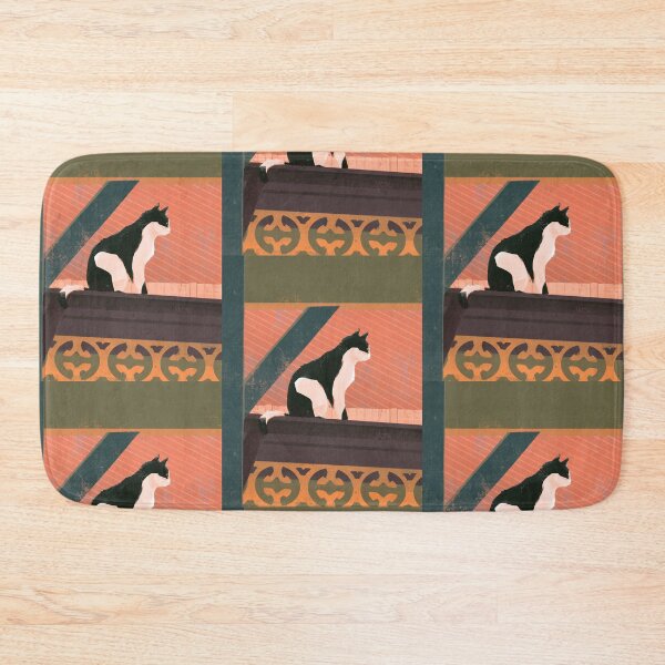 Item preview, Tuxedo Roof Cat designed and sold by jastinamor.