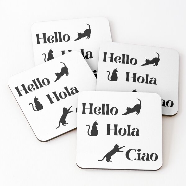 Item preview, Hello Hola Ciao designed and sold by LdLdesigns.