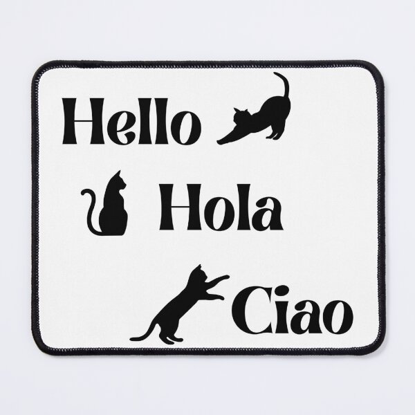 Item preview, Hello Hola Ciao designed and sold by LdLdesigns.