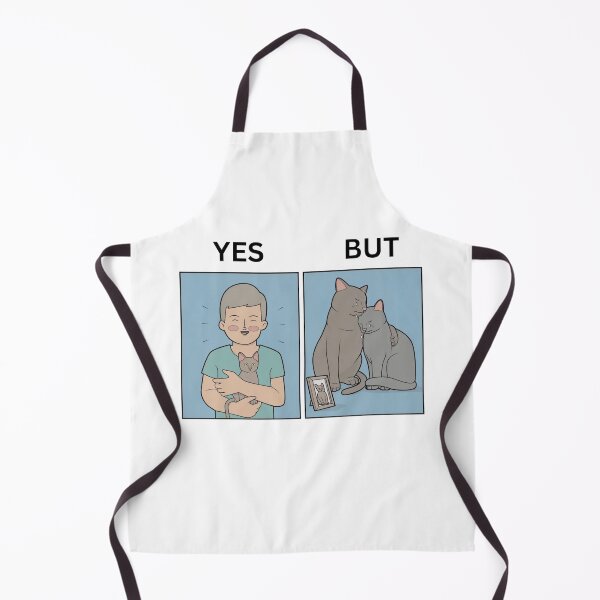 Item preview, Yes But Cats Adoption Version - Thanksgiving, Christmas And Birthday Party Gift Ideas for Memes Lovers and Fans designed and sold by Memeing Everything.