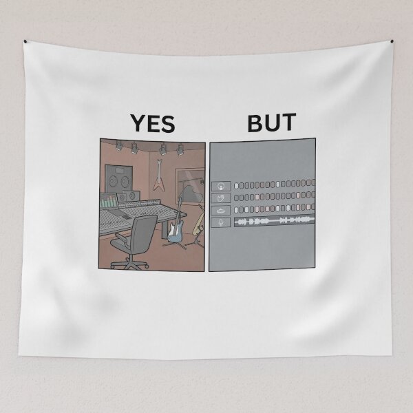 Item preview, Yes But Vocal Studio Version - Thanksgiving, Christmas And Birthday Party Gift Ideas for Memes Lovers and Fans designed and sold by Memeing Everything.