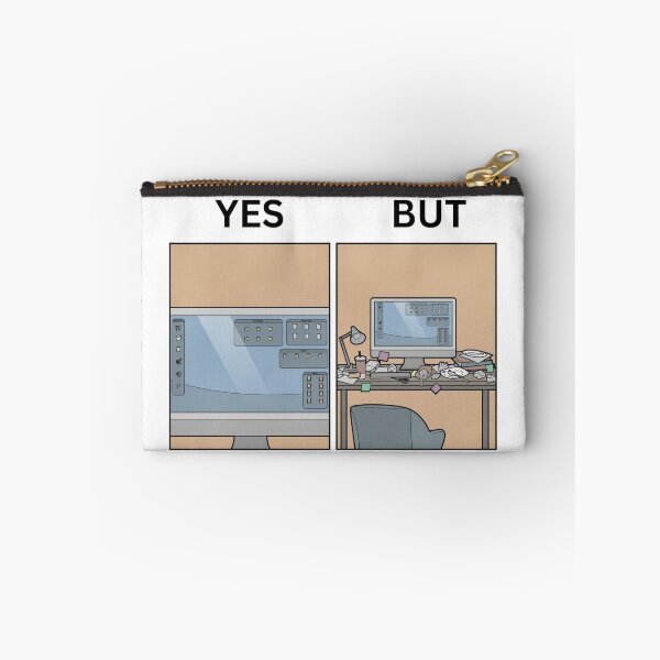 Item preview, Yes But Work Station Version - Thanksgiving, Christmas And Birthday Party Gift Ideas for Memes Lovers and Fans designed and sold by Memeing Everything.