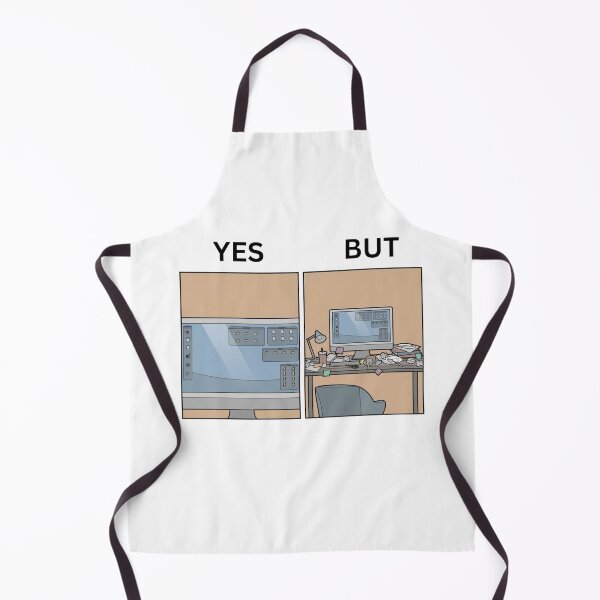 Item preview, Yes But Work Station Version - Thanksgiving, Christmas And Birthday Party Gift Ideas for Memes Lovers and Fans designed and sold by Memeing Everything.