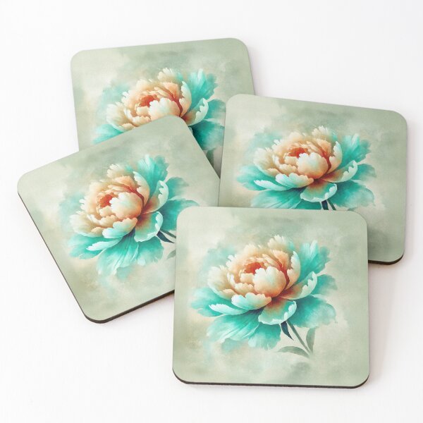 Item preview, Peony Mist designed and sold by Ilona Abou-Zolof.