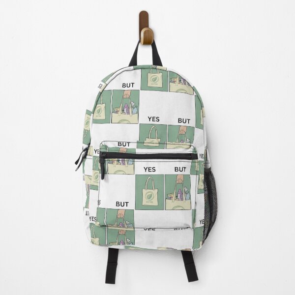 Item preview, Yes But Eco Friendly Bags Version - Thanksgiving, Christmas And Birthday Party Gift Ideas for Memes Lovers and Fans designed and sold by Memeing Everything.