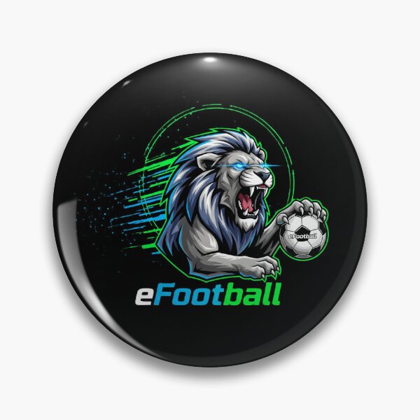 Item preview, eFootball King - Cyber Lion Mascot designed and sold by DMNindustries.