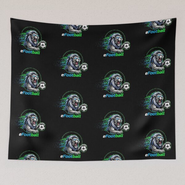 Item preview, eFootball King - Cyber Lion Mascot designed and sold by DMNindustries.