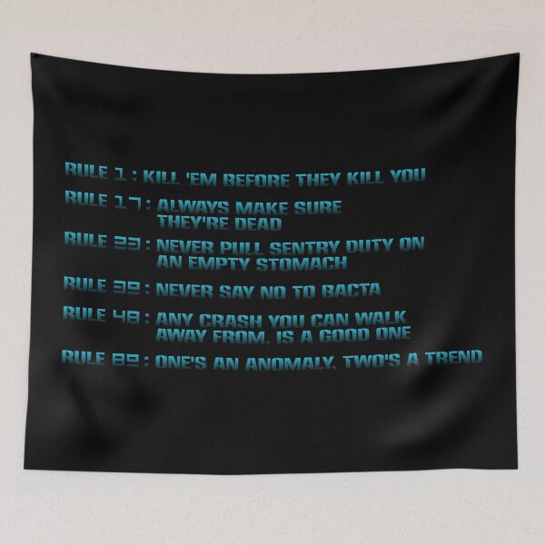 Item preview, Commando Rules  designed and sold by Subject89P13.