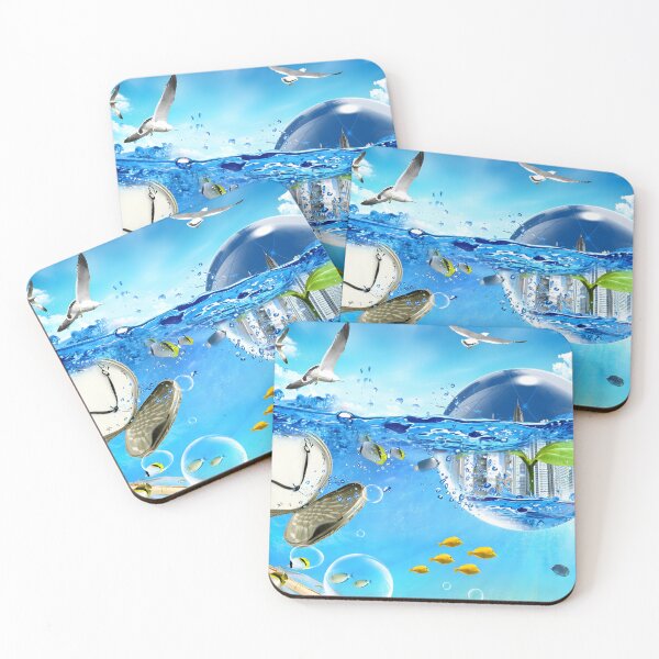Item preview, Frutiger Aero Aqua Environment designed and sold by LGA-SHOP.