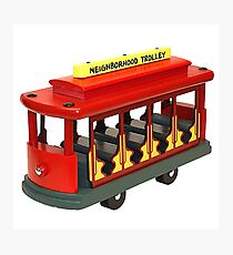 Neighborhood Trolley Photographic Print