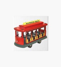 Neighborhood Trolley Art Board