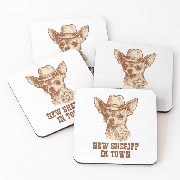 Item preview, Chihuahua New Sheriff in Town designed and sold by Vectorista.