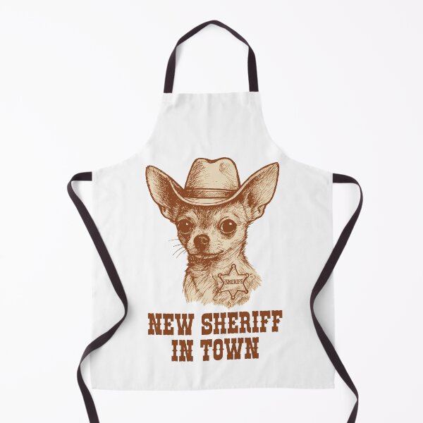 Item preview, Chihuahua New Sheriff in Town designed and sold by Vectorista.