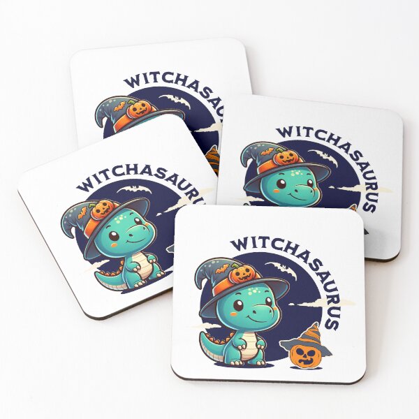 Item preview, Witchasaurus | Cute Halloween Dinosaur & Pumpkin Witch Design designed and sold by NSB-Design.