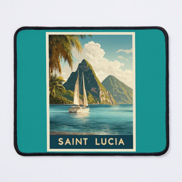 Item preview, Soufriere Pitons - Saint Lucia Travel designed and sold by scicilysimonee.