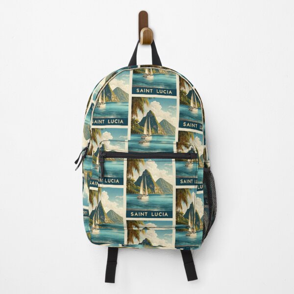 Item preview, Soufriere Pitons - Saint Lucia Travel designed and sold by scicilysimonee.