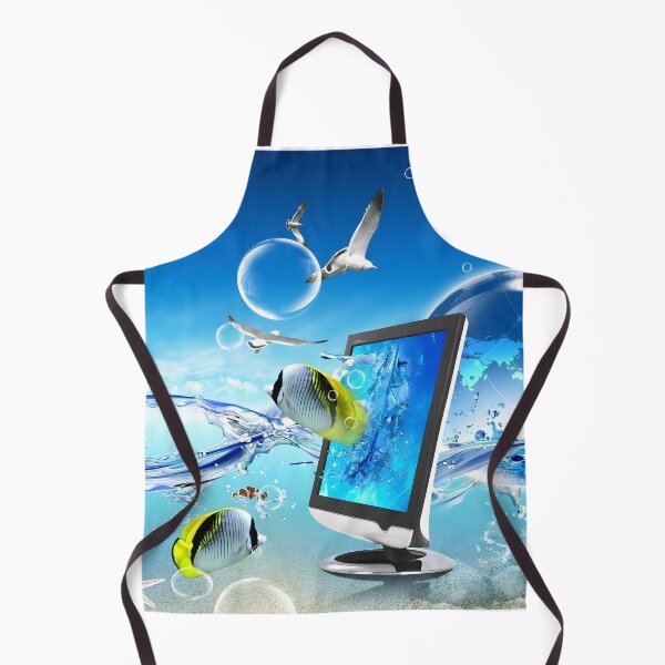 Item preview, Frutiger Aero Aqua Fish Design designed and sold by LGA-SHOP.