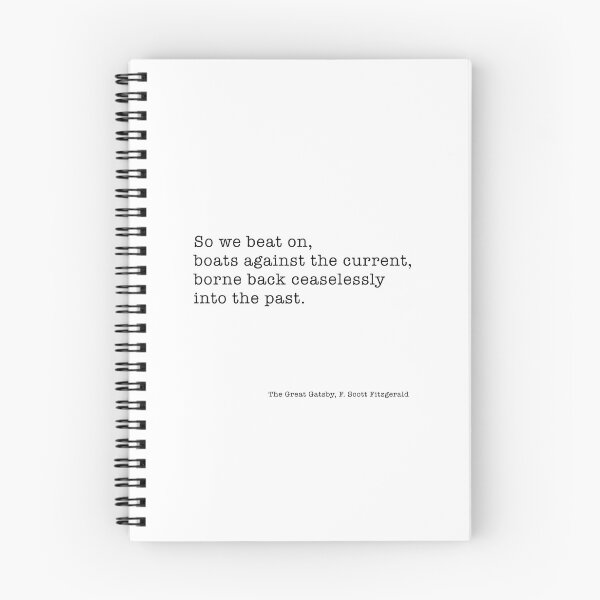 Item preview, The Great Gatsby Quote,  F Scott Fitzgerald Quote, designed and sold by corbrand.