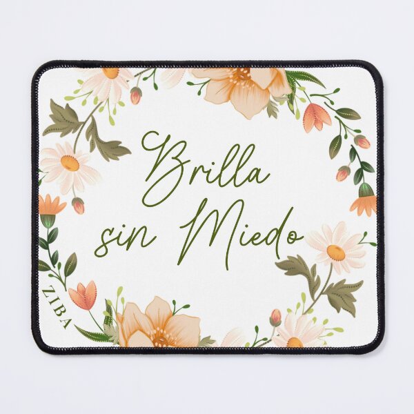 Item preview, Motivational Floral Wreath – Shine Without Fear designed and sold by PitiHerreraStudio.