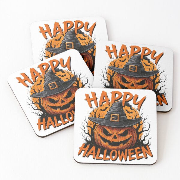 Item preview, Happy Halloween Creepy Pumpkin designed and sold by Eclectic Monkey.